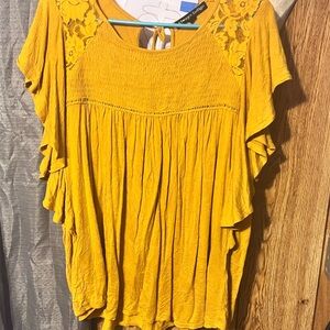 Yellow Women's Top